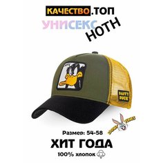 Бейсболка Looney Tunes, размер 54-58, зеленый, черный Hoth