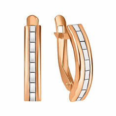 Серьги Яхонт, золото, 585 проба