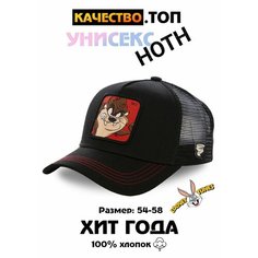 Бейсболка Looney Tunes, размер 54-58, черный Hoth