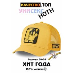 Бейсболка Looney Tunes, размер 54-58, желтый Hoth