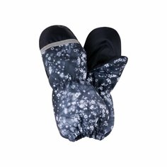 Варежки KERRY, размер 2, серый, белый