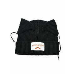 Шапка , размер 54-58, черный Luxe Belt