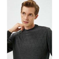 Свитер KOTON, размер M, , темно-серый