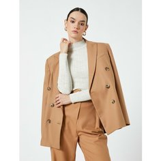 Свитер KOTON, размер L, , светло-бежевый