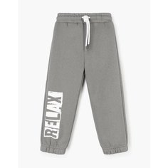 Брюки спортивные Gloria Jeans, размер 3-4г/104, серый