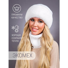 Шапка DavidovFox, размер 59, белый