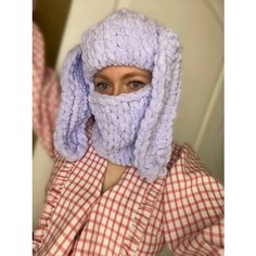 Балаклава , размер S, сиреневый Katty Puffy