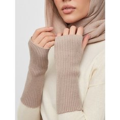 Митенки Lesnikova Design, размер 6-8, бежевый