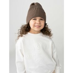 Шапка бини Toucan for Kids, размер 46-48, коричневый