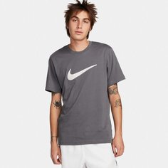 Футболка спортивная NIKE, размер M, серый 2