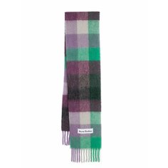 Шарф Acne Studios, фиолетовый