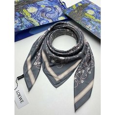 Платок VIKTORIA,90х90 см, серый