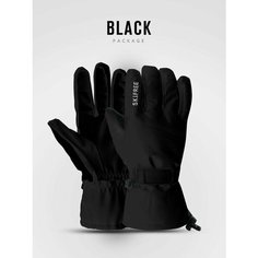 Перчатки Skifree, размер M, черный