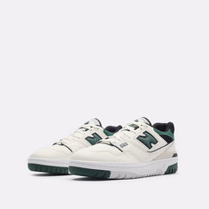 Кроссовки New Balance 550, полнота D, размер 10 US 44 EUR 28 CM, белый/зеленый/черный