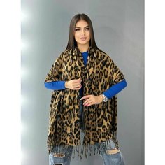 Палантин Cashmere, коричневый