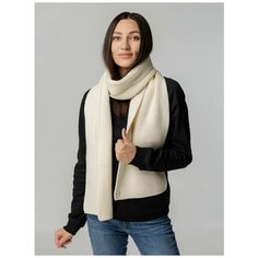 Шарф Sherst,186х22 см, молочно-белый