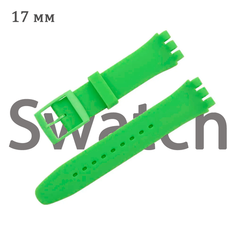Ремешок swatch, фактура матовая, зеленый
