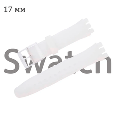 Ремешок swatch, фактура матовая, белый