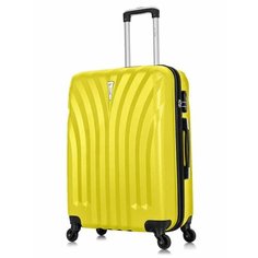 Чемодан Lcase Phuket, 84 л, размер M, Желтый