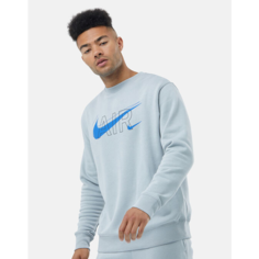 Свитшот спортивный NIKE, размер XL, , серый