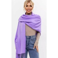 Палантин Cashmere,180х70 см, фиолетовый
