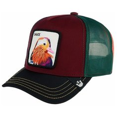 Бейсболка GOORIN BROS., размер 0, бордовый/черный