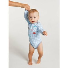 Боди КотМарКот, размер 74, голубой