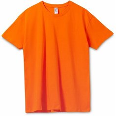 Футболка Sols, размер XXXL, оранжевый