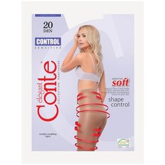 Колготки Conte elegant Control, 20 den, размер 2, bronz