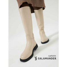 Сапоги Salamander, полнота 4 (RU)/ на узкую и среднюю стопу, размер 36, белый