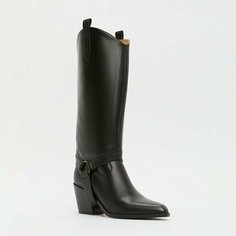 Сапоги TENDANCE, размер 35, черный