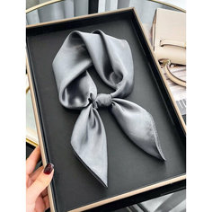Платок Siya Scarf,70х70 см, серый