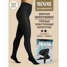 Колготки MiNiMi Multifibra, 160 den, размер 7, nero
