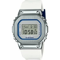 Наручные часы CASIO, синий, серебряный, белый