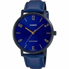 Наручные часы CASIO, черный, синий