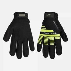 Перчатки Finntrail, размер M, зеленый, черный