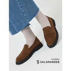 Лоферы Salamander, размер 39, светло-коричневый