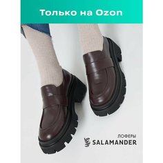 Лоферы Salamander, размер 38, черный