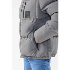 Куртка Armani Exchange, размер 54 XXL, серый