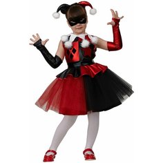 Костюм платье Харли Квинн комикс детский Батик 23-37 Borosko