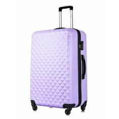 Чемодан Lcase Phatthaya, 115.1 л, размер L, лиловый