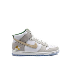 Кроссовки NIKE Dunk High Premium, размер 4.5 US, серебристый