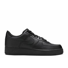 Кроссовки NIKE Air Force 1 07 Low, размер 9 US, черный