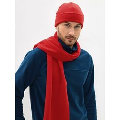 Шапка бини MOM №1, размер 52-58, красный