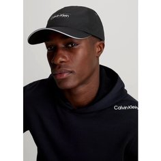 Бейсболка Calvin Klein Sport, размер OneSize, черный