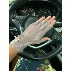 Перчатки , размер 7.5, фиолетовый Style Nk