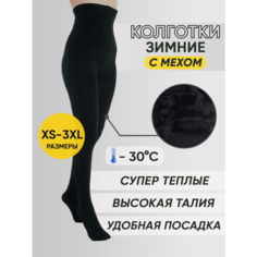 Колготки ЛАН Ю, 1000 den, размер 48-54, черный