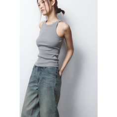 Майка Befree Basic, размер XS INT, серый