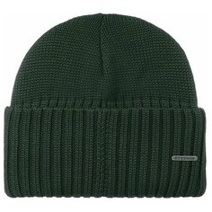 Шапка бини STETSON, размер OneSize, оливковый