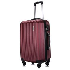 Чемодан Lcase Krabi, 50 л, размер M, винный